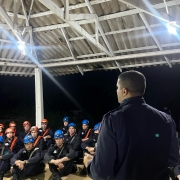 Alunos Soldados e Alunos Oficiais do CBMRS participam de instrução intensiva no Campo Leão da Serra