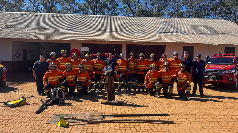 CBMRS conclui o 1º Curso de Combate a Incêndio Florestal com foco na preservação do Bioma Pampa