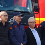 Corpo de Bombeiros Militar recebeu viaturas e equipamentos nesta sexta-feira (23/5).