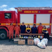 CBMRS realiza a&ccedil;&atilde;o solid&aacute;ria na Rota do Sol