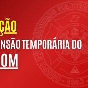 Aten&ccedil;&atilde;o: Suspens&atilde;o tempor&aacute;ria do SISBOM